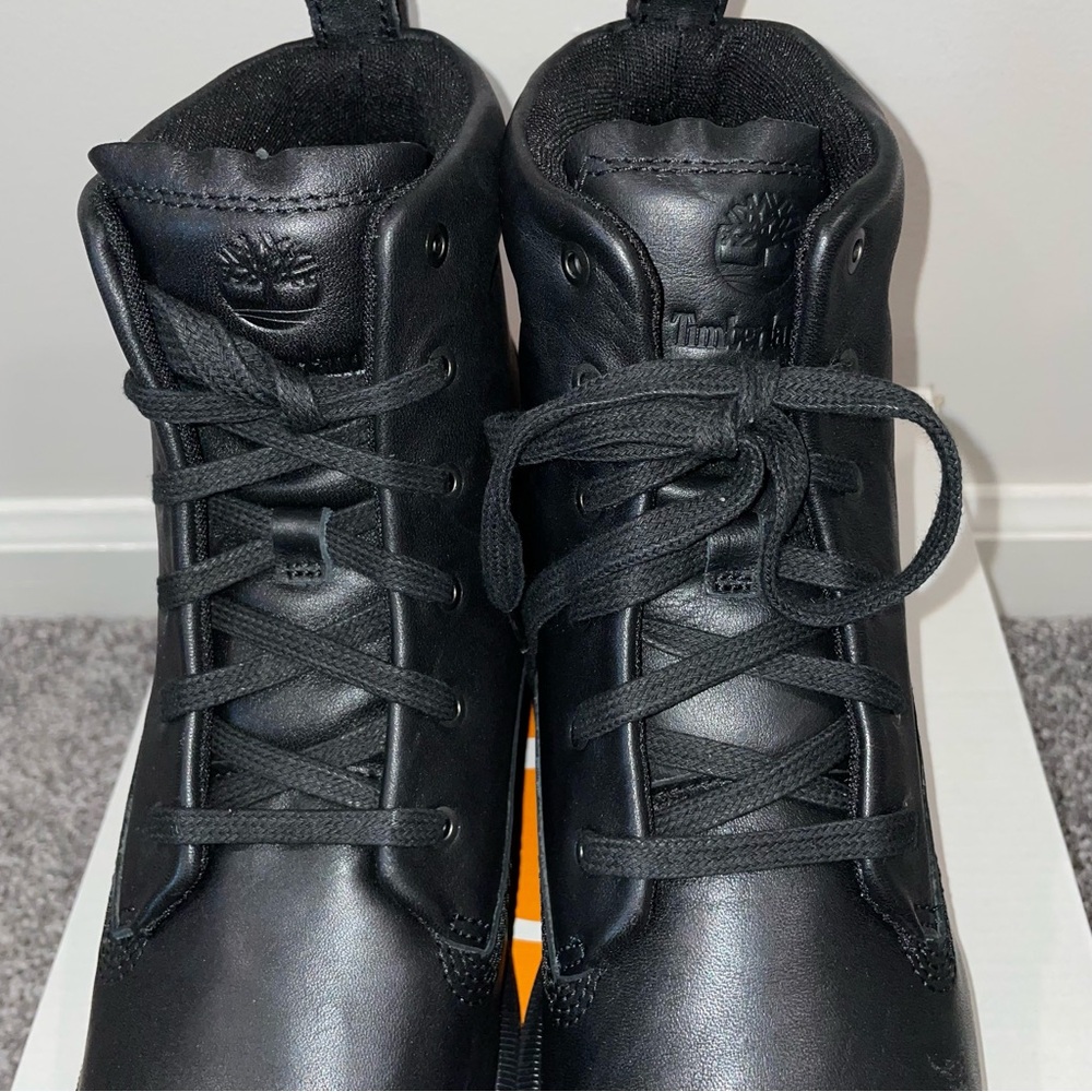 Timberland Black Boots Women’s 7 Verona Lace Up New in Box - Picture 5 of 7